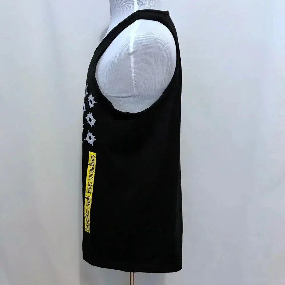 Hipstar NWOT Black Graphic Tank Top Men L